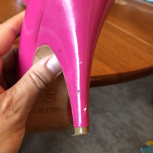 ALDO Patent Leather Heels - Picture 4 of 8